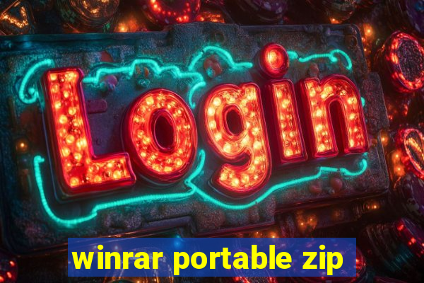 winrar portable zip